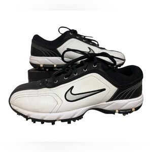 Nike Power Play Golf Shoes Men’s Size 8.5 Black and White